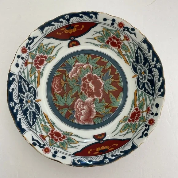 GUMP’S KIKU bowls set of 3 7.5” Dinnerware
